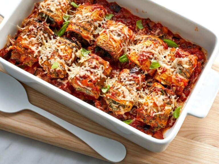 HEALTHY & EASY EGGPLANT ROLLATINI Elite Physical Therapy